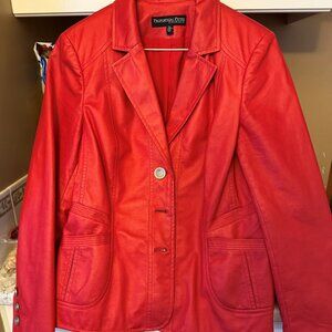 Conrad C Proportion Petite Red Jacket